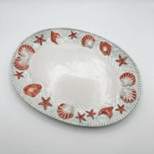 Italiaans-Keramiek-Bella-Ceramics_Naamloos copy Grote schaal rood schelpen
