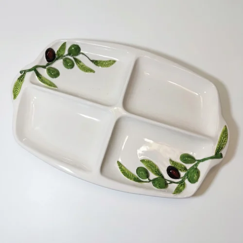 Italiaans-Keramiek-Olijven-Bella-Ceramics_109 Grote hapjes schaal olijven