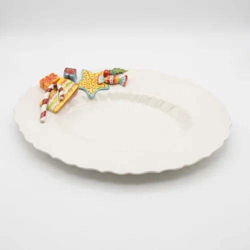 Grote diepe schaal snoep