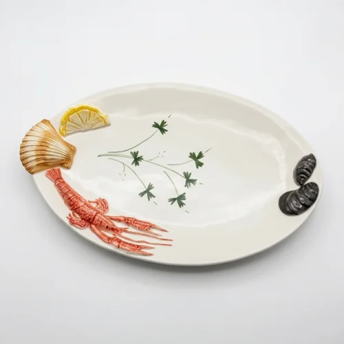Garnalen-Servies-Keramiek_Garnalen-Servies-Keramiek_ copy 2 Ovale schaal garnalen