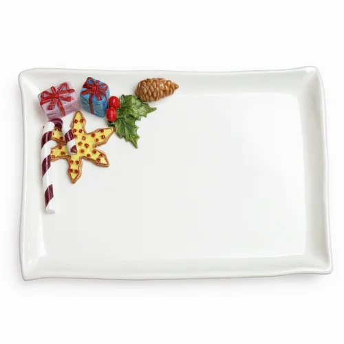 Groot servet bord snoep
